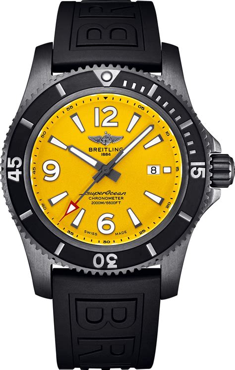 breitling superocean 46 yellow|Breitling Superocean watch price.